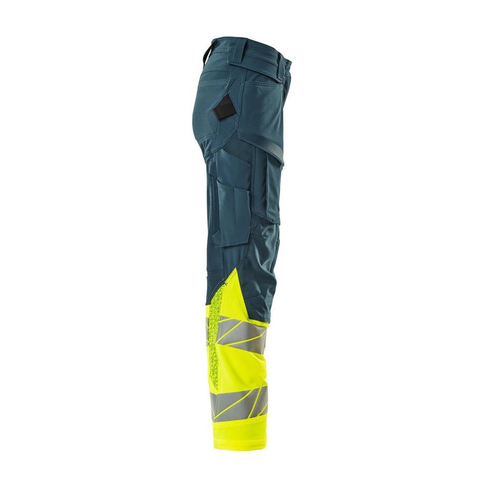 Housut, naiset, DIAMOND, polvitaskut, stretch housut