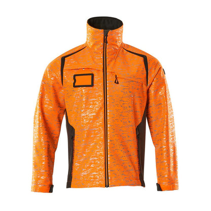 Softshell-takki refleksiefekteillä Softshell-takki