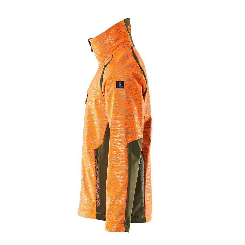 Softshell-takki refleksiefekteillä Softshell-takki