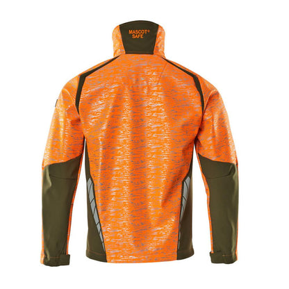 Softshell-takki refleksiefekteillä Softshell-takki