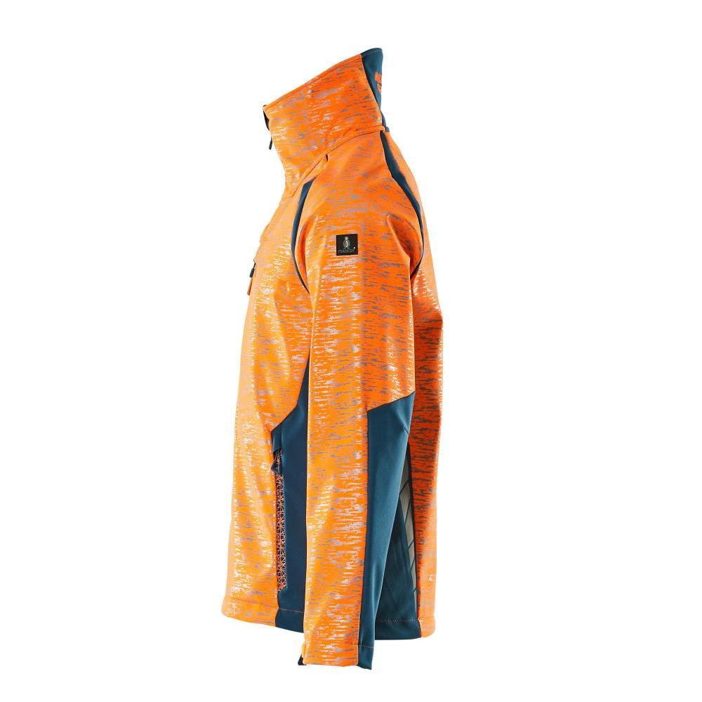 Softshell-takki refleksiefekteillä Softshell-takki