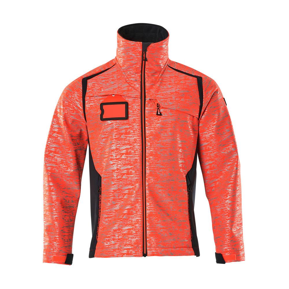 Softshell-takki refleksiefekteillä Softshell-takki