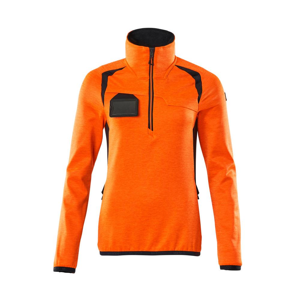 Fleecepusero, jossa lyhyt vetoketju, naisten microfleece-takki