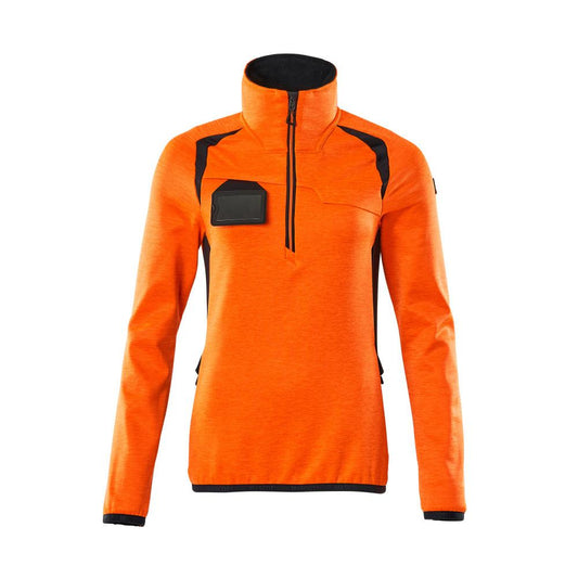 Fleecepusero, jossa lyhyt vetoketju, naisten microfleece-takki