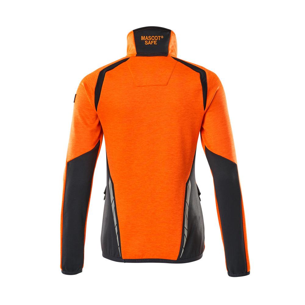 Fleecepusero, jossa lyhyt vetoketju, naisten microfleece-takki