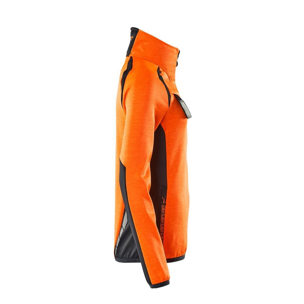 Fleecepusero, jossa lyhyt vetoketju, naisten microfleece-takki