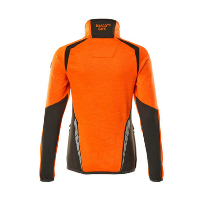 Fleecepusero, jossa lyhyt vetoketju, naisten microfleece-takki