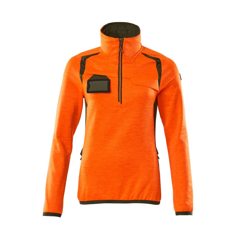 Fleecepusero, jossa lyhyt vetoketju, naisten microfleece-takki