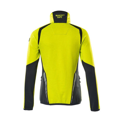 Fleecepusero, jossa lyhyt vetoketju, naisten microfleece-takki