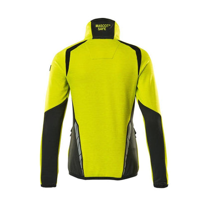 Fleecepusero, jossa lyhyt vetoketju, naisten microfleece-takki