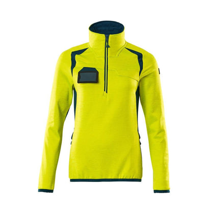 Fleecepusero, jossa lyhyt vetoketju, naisten microfleece-takki
