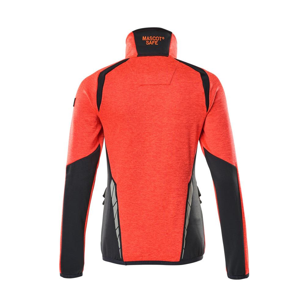 Fleecepusero, jossa lyhyt vetoketju, naisten microfleece-takki