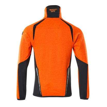Fleece-villapaita vetoketjulla mikrofleece-takki