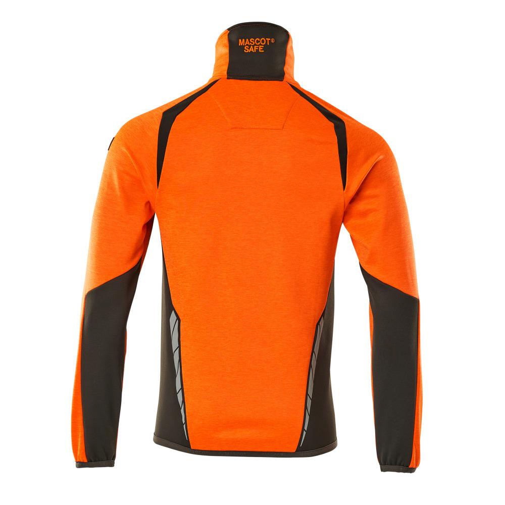 Fleece-villapaita vetoketjulla mikrofleece-takki