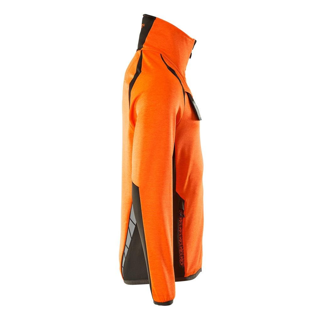 Fleece-villapaita vetoketjulla mikrofleece-takki