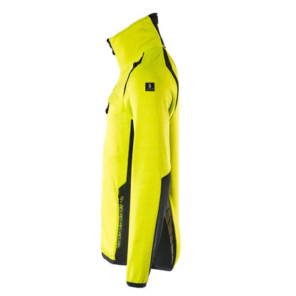 Fleece-villapaita vetoketjulla mikrofleece-takki