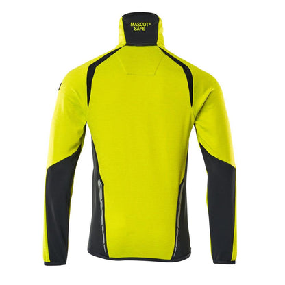 Fleece-villapaita vetoketjulla mikrofleece-takki