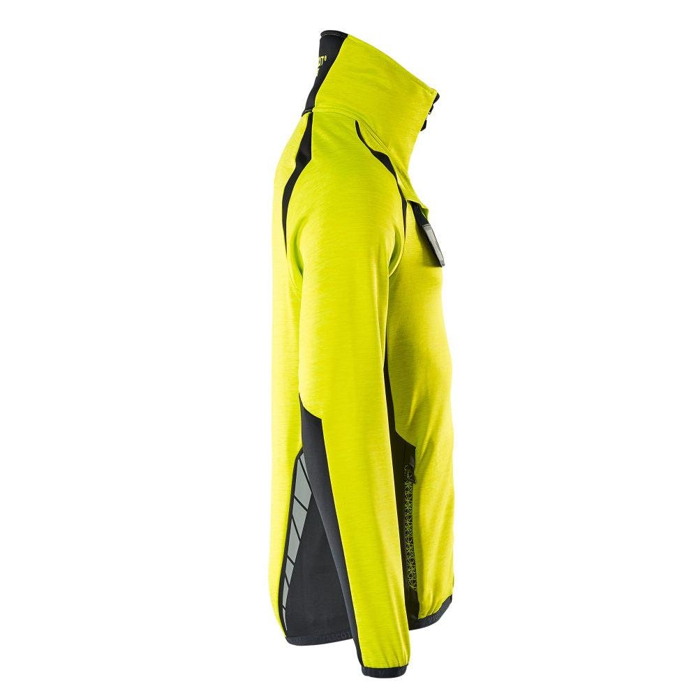 Fleece-villapaita vetoketjulla mikrofleece-takki