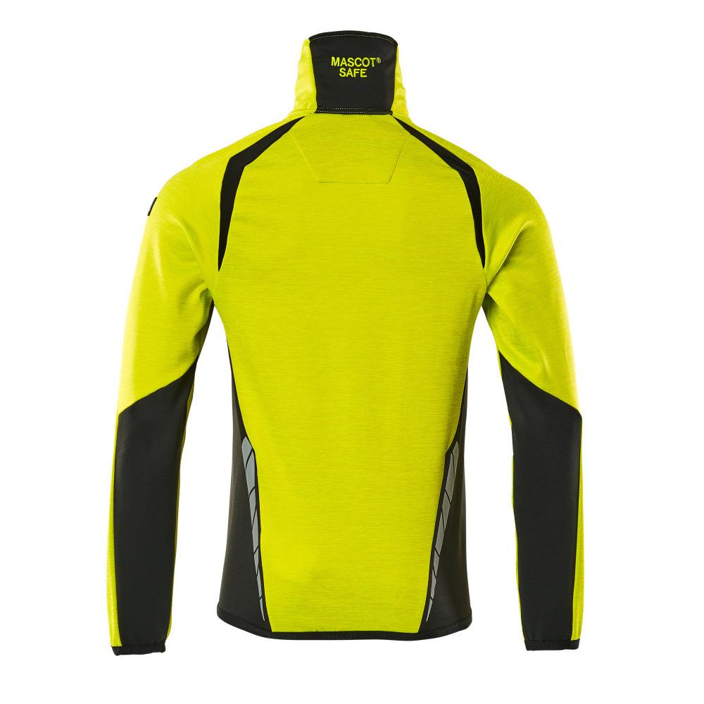 Fleece-villapaita vetoketjulla mikrofleece-takki