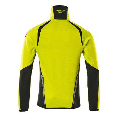 Fleece-villapaita vetoketjulla mikrofleece-takki