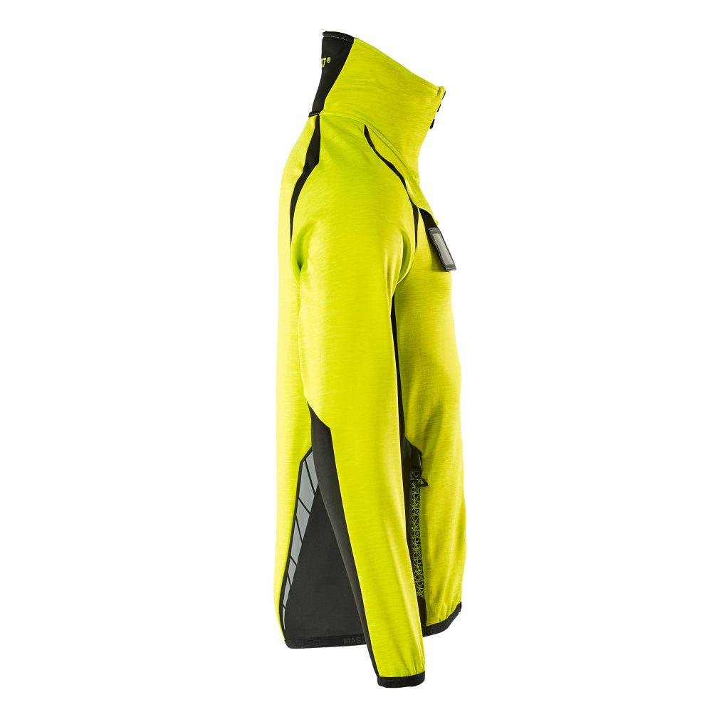 Fleece-villapaita vetoketjulla mikrofleece-takki