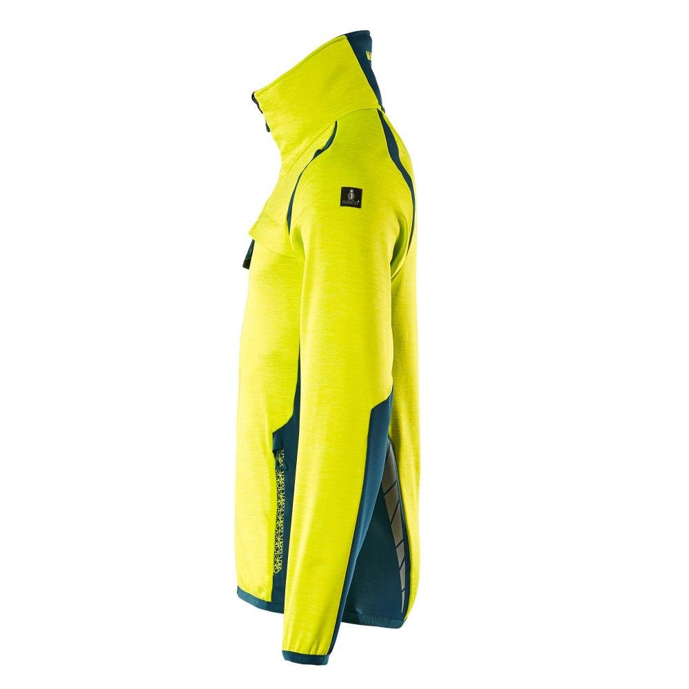 Fleece-villapaita vetoketjulla mikrofleece-takki