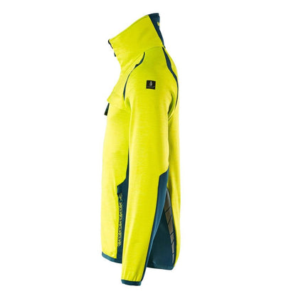 Fleece-villapaita vetoketjulla mikrofleece-takki
