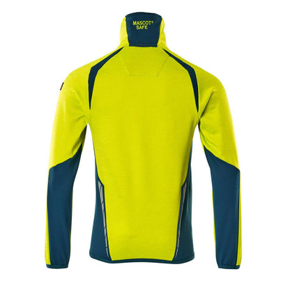 Fleece-villapaita vetoketjulla mikrofleece-takki