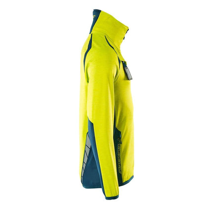 Fleece-villapaita vetoketjulla mikrofleece-takki