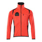 Fleece-villapaita vetoketjulla mikrofleece-takki