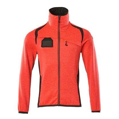 Fleece-villapaita vetoketjulla mikrofleece-takki
