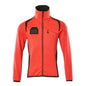 Fleece-villapaita vetoketjulla mikrofleece-takki