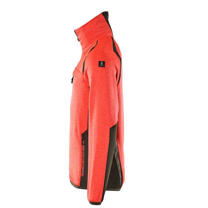 Fleece-villapaita vetoketjulla mikrofleece-takki