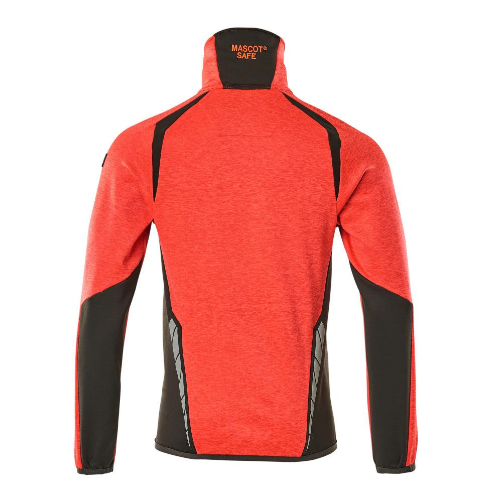 Fleece-villapaita vetoketjulla mikrofleece-takki