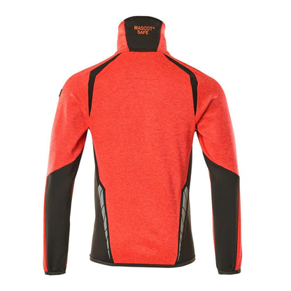 Fleece-villapaita vetoketjulla mikrofleece-takki