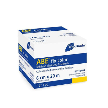 ABE® fix color erittäin joustava kiinnitysside, 6 cm x 20 m