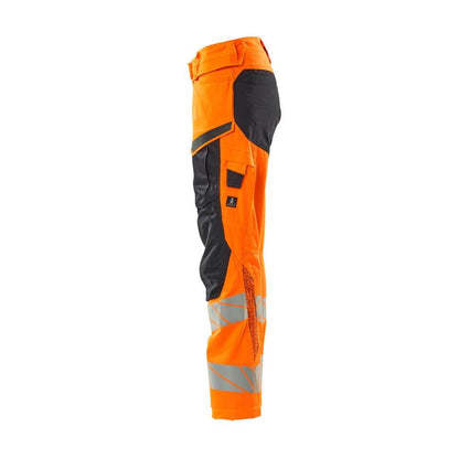 Housut, naiset, DIAMOND, polvitaskut, stretch housut