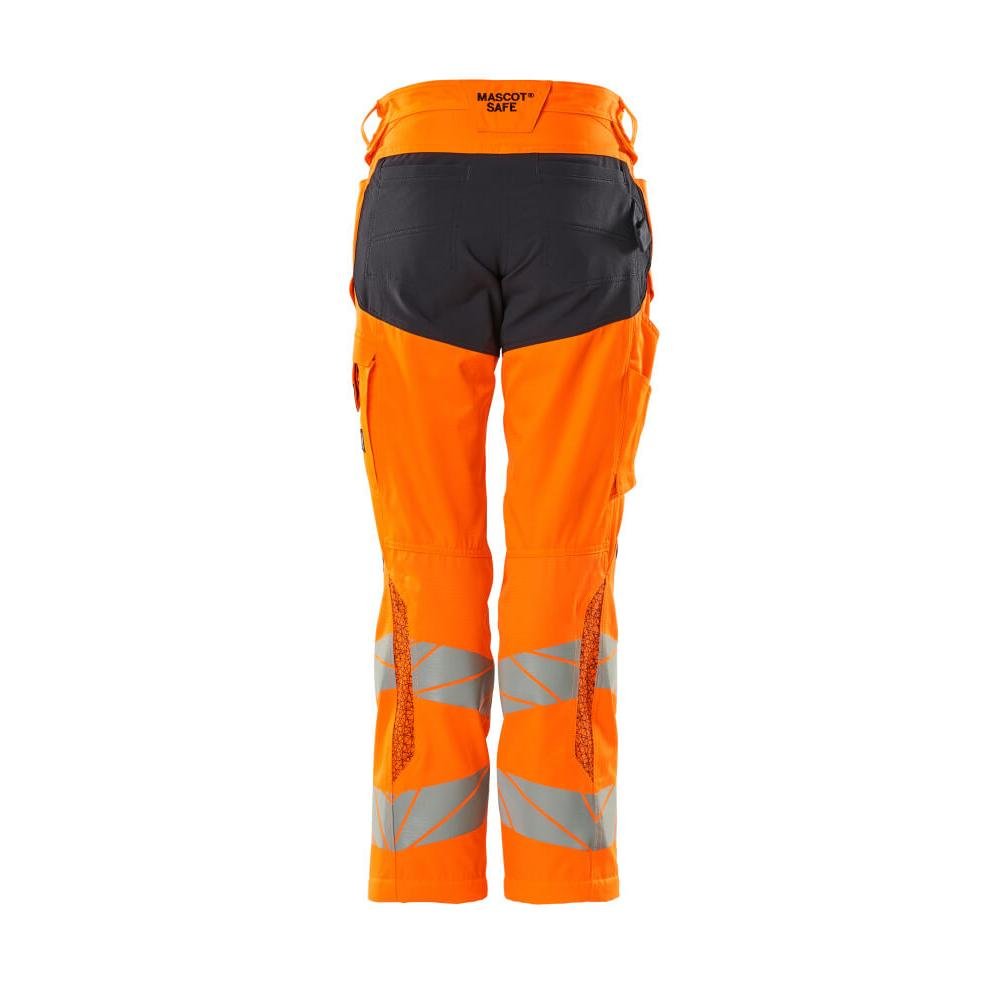 Housut, naiset, DIAMOND, polvitaskut, stretch housut