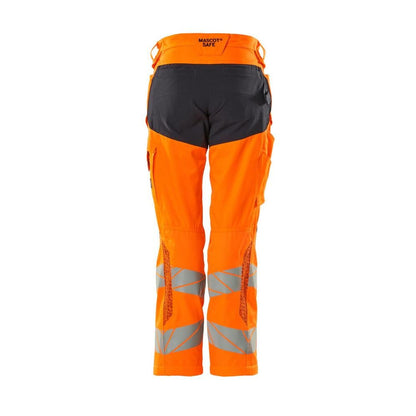 Housut, naiset, DIAMOND, polvitaskut, stretch housut