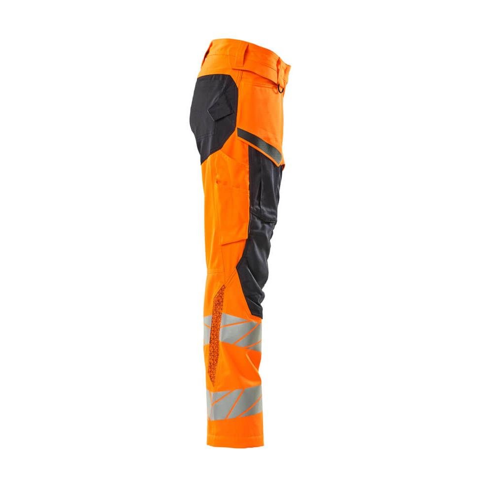 Housut, naiset, DIAMOND, polvitaskut, stretch housut