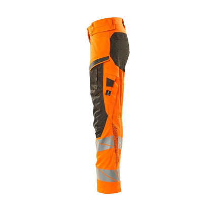 Housut, naiset, DIAMOND, polvitaskut, stretch housut