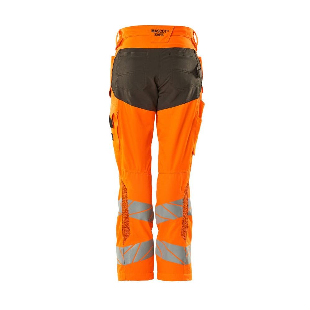 Housut, naiset, DIAMOND, polvitaskut, stretch housut