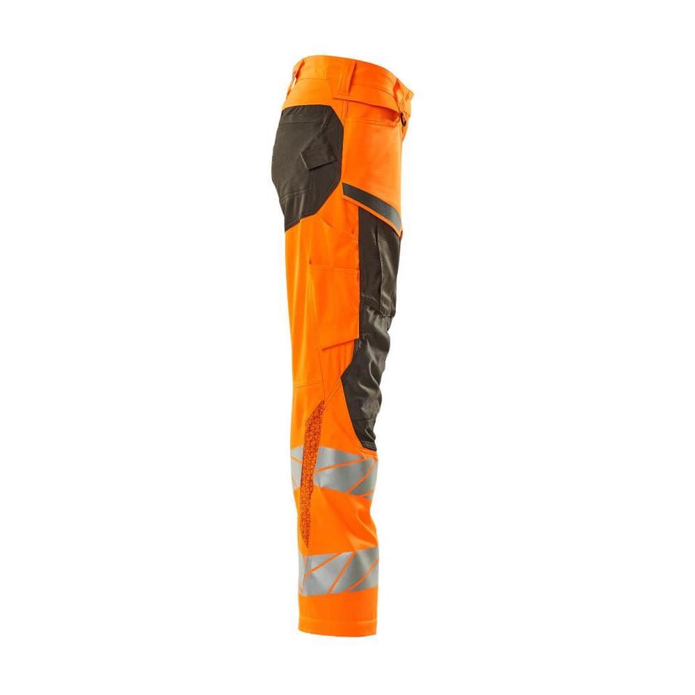 Housut, naiset, DIAMOND, polvitaskut, stretch housut