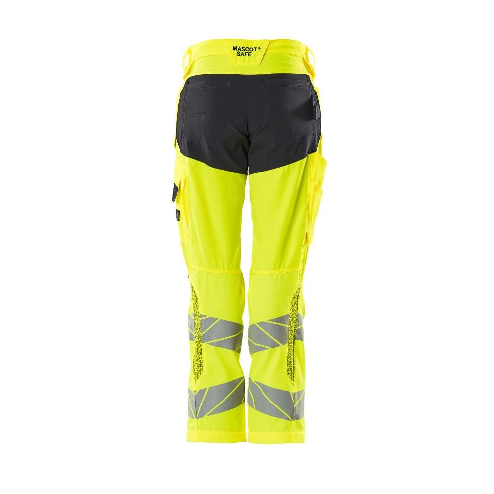 Housut, naiset, DIAMOND, polvitaskut, stretch housut