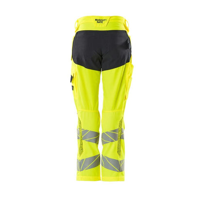 Housut, naiset, DIAMOND, polvitaskut, stretch housut