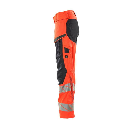 Housut, naiset, DIAMOND, polvitaskut, stretch housut