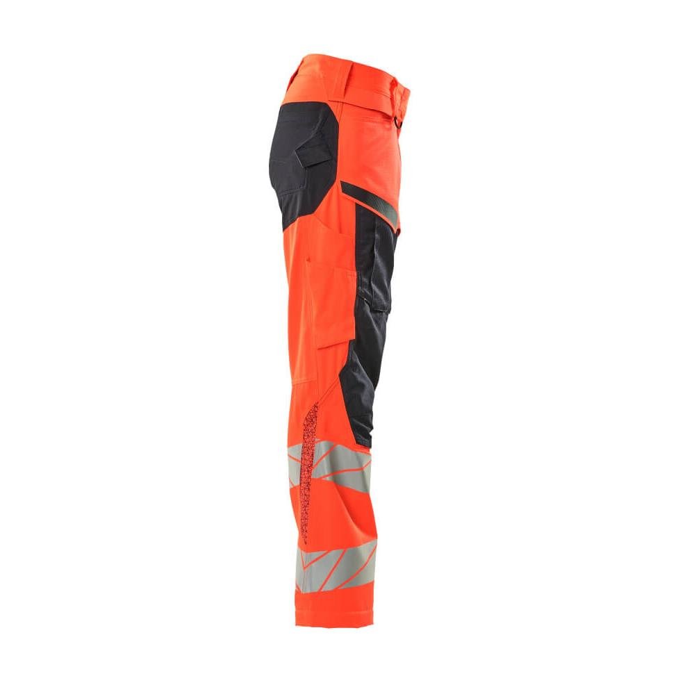 Housut, naiset, DIAMOND, polvitaskut, stretch housut