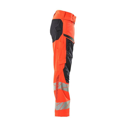 Housut, naiset, DIAMOND, polvitaskut, stretch housut