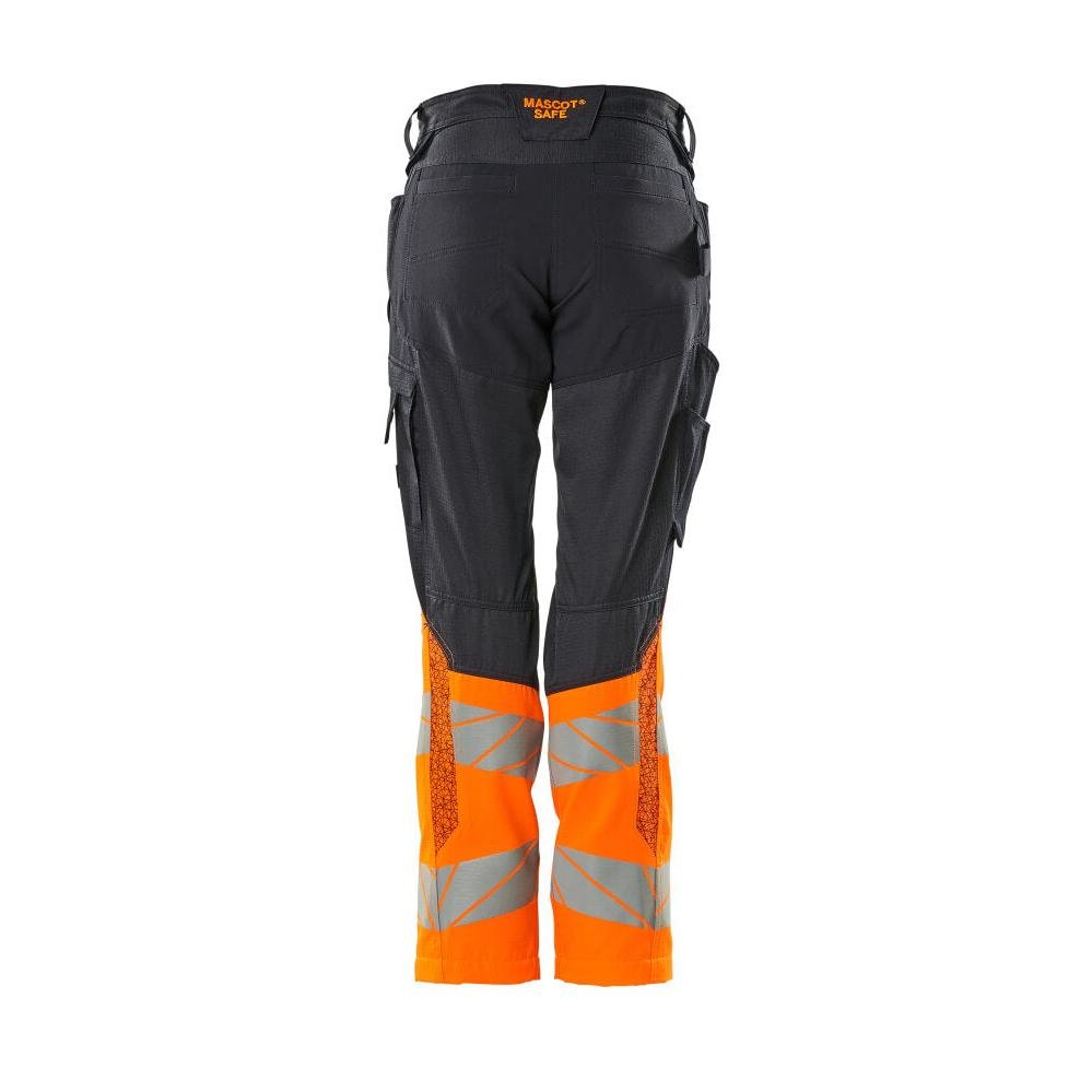 Housut, naiset, DIAMOND, polvitaskut, stretch housut