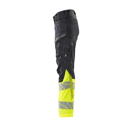 Housut, naiset, DIAMOND, polvitaskut, stretch housut
